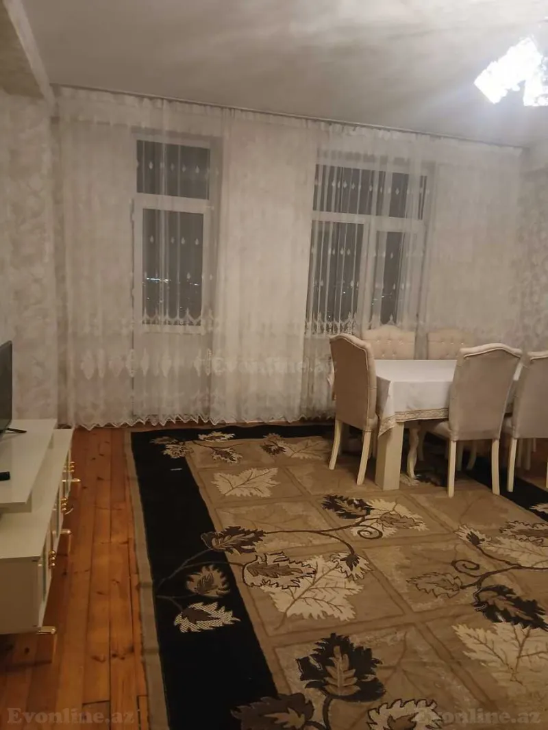 Kirayə verilir 3 otaqlı Mənzil Yeni tikili 130 m² Həzi Aslanov m. - şəkil 22