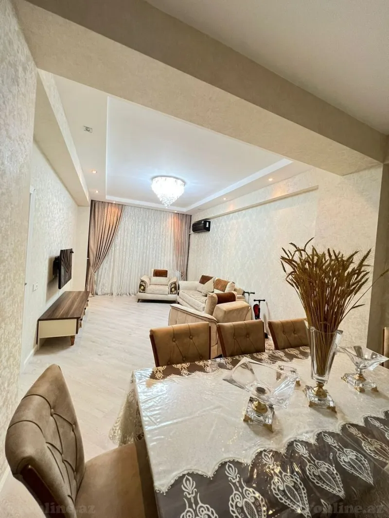 Kirayə verilir 3 otaqlı Mənzil Yeni tikili 120 m² Həzi Aslanov - şəkil 5