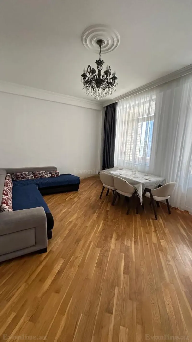 Kirayə verilir 3 otaqlı Mənzil Yeni tikili 100 m² Nəsimi r.