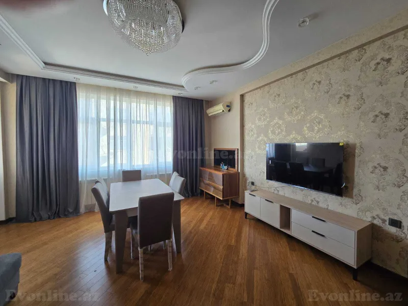 Kirayə verilir 2 otaqlı Mənzil Yeni tikili 94 m² Neftçilər m. - şəkil 2