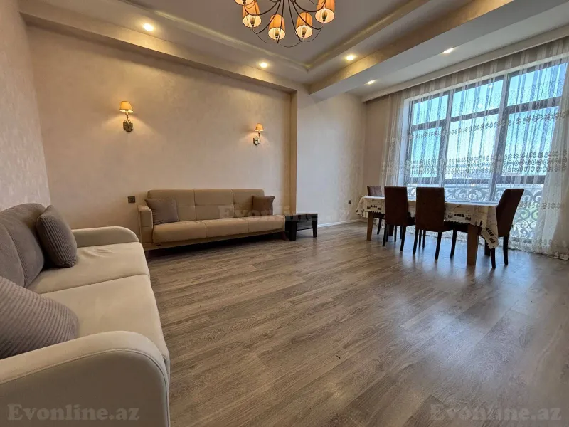Kirayə verilir 3 otaqlı Mənzil Yeni tikili 135 m² Nəsimi r.