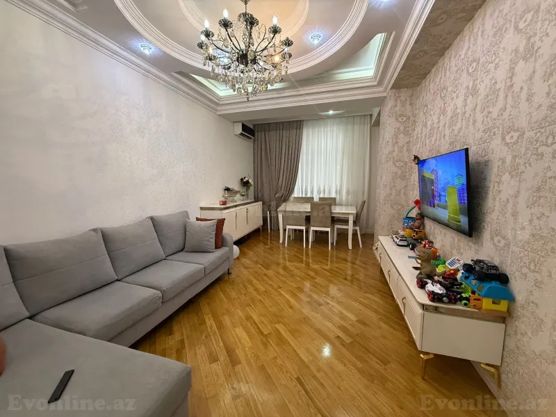 Satılır 3 otaqlı Mənzil Yeni tikili 103 m² Qara Qarayev m. - şəkil 2