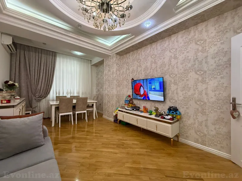 Satılır 3 otaqlı Mənzil Yeni tikili 103 m² Qara Qarayev m. - şəkil 4