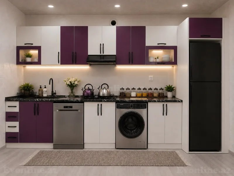 Satılır 6 otaqlı Həyət evi 200 m² Azadlıq prospekti m. - şəkil 3