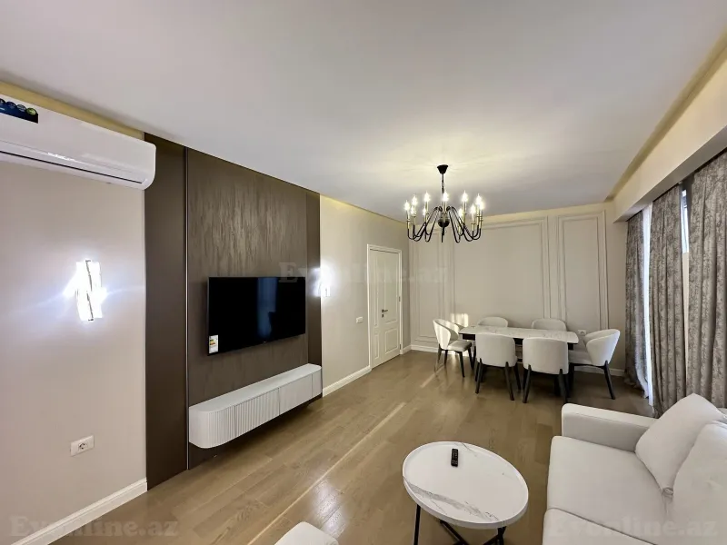 Kirayə verilir 3 otaqlı Mənzil Yeni tikili 110 m² Bakmil m. - şəkil 2