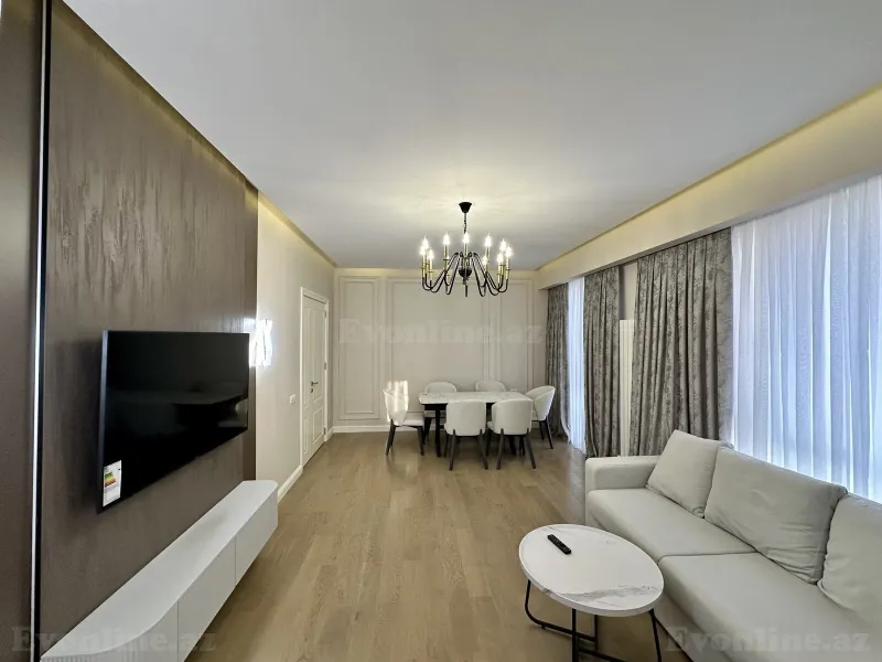 Kirayə verilir 3 otaqlı Mənzil Yeni tikili 110 m² Bakmil m. - şəkil 4