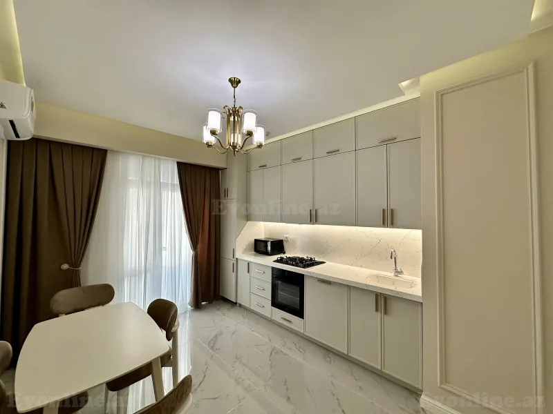 Kirayə verilir 3 otaqlı Mənzil Yeni tikili 110 m² Bakmil m. - şəkil 7
