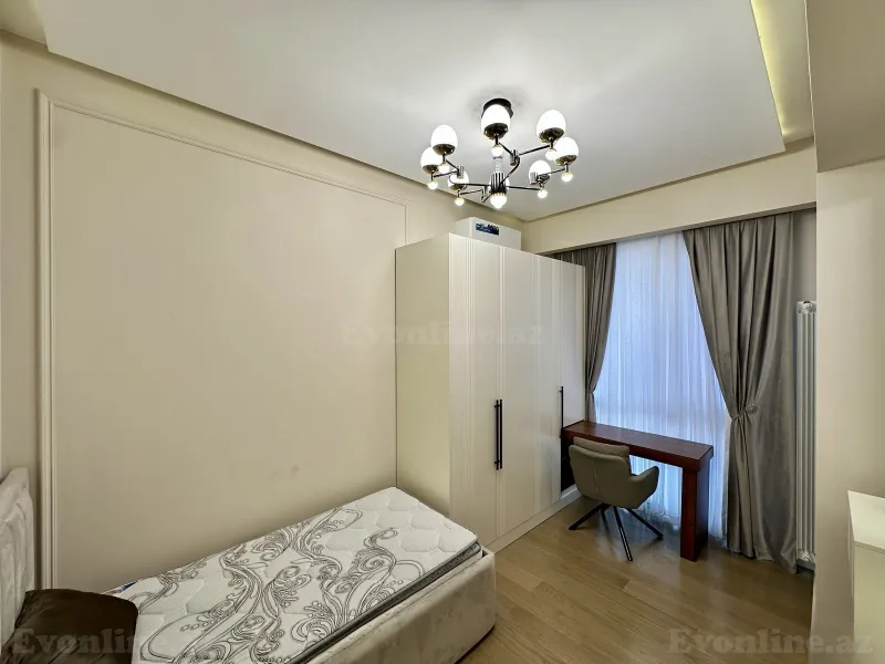 Kirayə verilir 3 otaqlı Mənzil Yeni tikili 110 m² Bakmil m. - şəkil 9