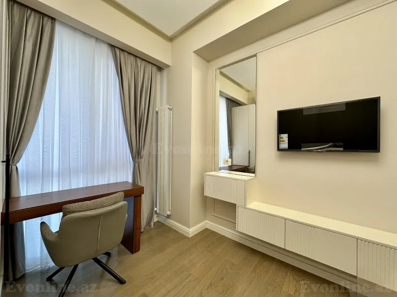 Kirayə verilir 3 otaqlı Mənzil Yeni tikili 110 m² Bakmil m. - şəkil 11