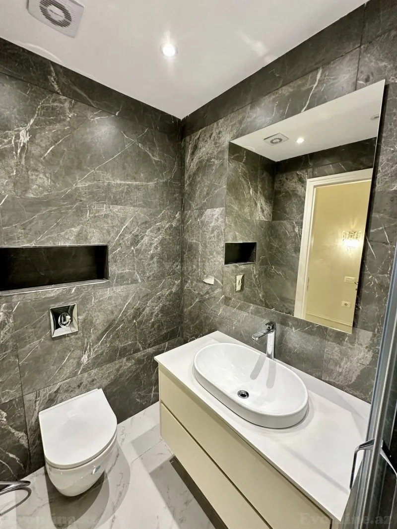 Kirayə verilir 3 otaqlı Mənzil Yeni tikili 110 m² Bakmil m. - şəkil 12