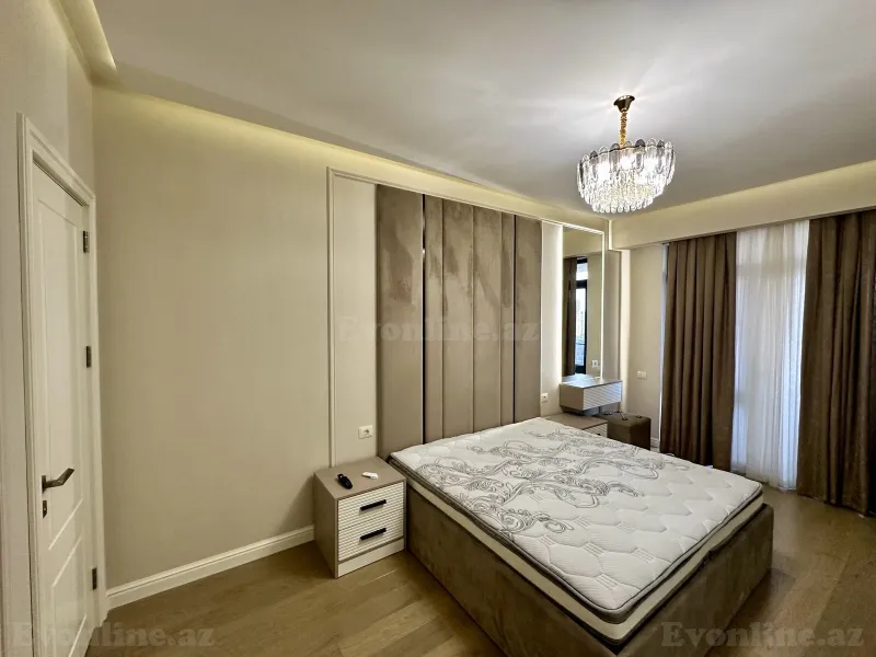 Kirayə verilir 3 otaqlı Mənzil Yeni tikili 110 m² Bakmil m. - şəkil 15