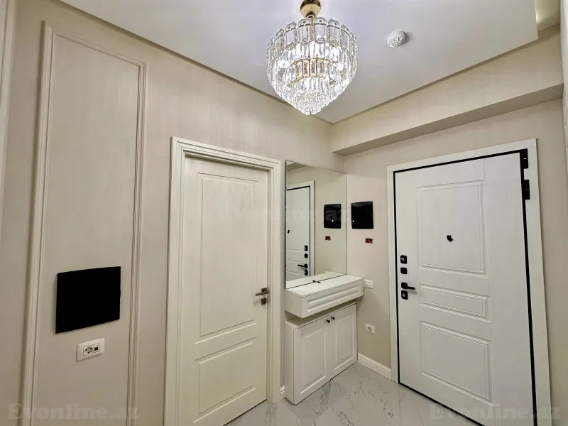 Kirayə verilir 3 otaqlı Mənzil Yeni tikili 110 m² Bakmil m. - şəkil 23