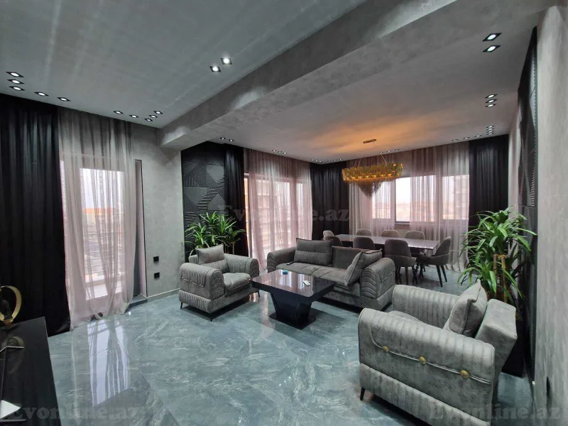 Kirayə verilir 3 otaqlı Mənzil Yeni tikili 160 m² Ağ şəhər