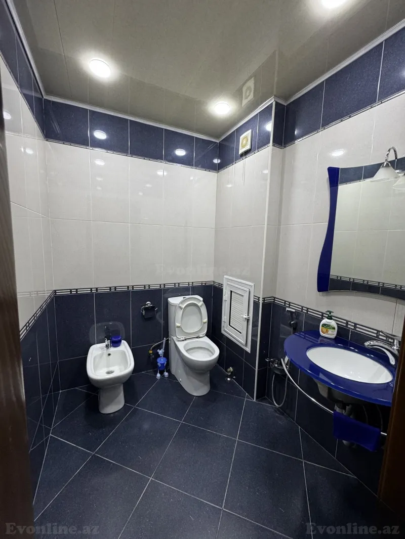 Kirayə verilir 3 otaqlı Mənzil Yeni tikili 150 m² Yasamal - şəkil 7