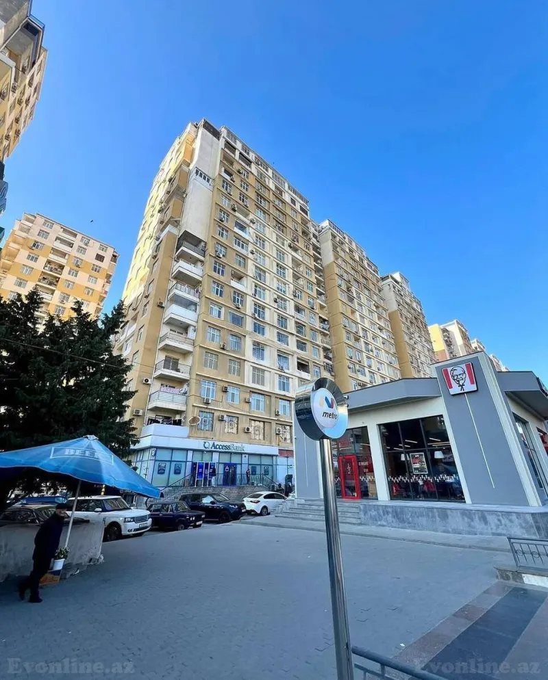 Satılır 3 otaqlı Mənzil Yeni tikili 118 m² Həzi Aslanov m.