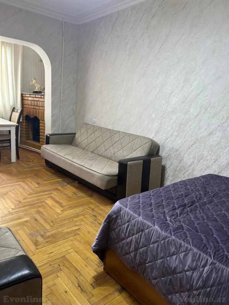 1 otaqlı Mənzil 50 m² Xətai r. Kirayə verilir