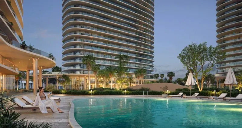 Satılır 1 otaqlı Mənzil Yeni tikili 30 m² Sea Breeze - şəkil 3