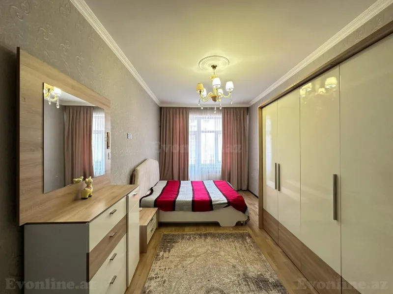 Kirayə verilir 3 otaqlı Mənzil Yeni tikili 90 m² Həzi Aslanov m. - şəkil 3