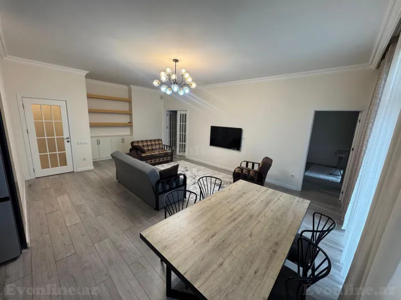 Kirayə verilir 3 otaqlı Mənzil Yeni tikili 110 m² 8 Noyabr m. - şəkil 3