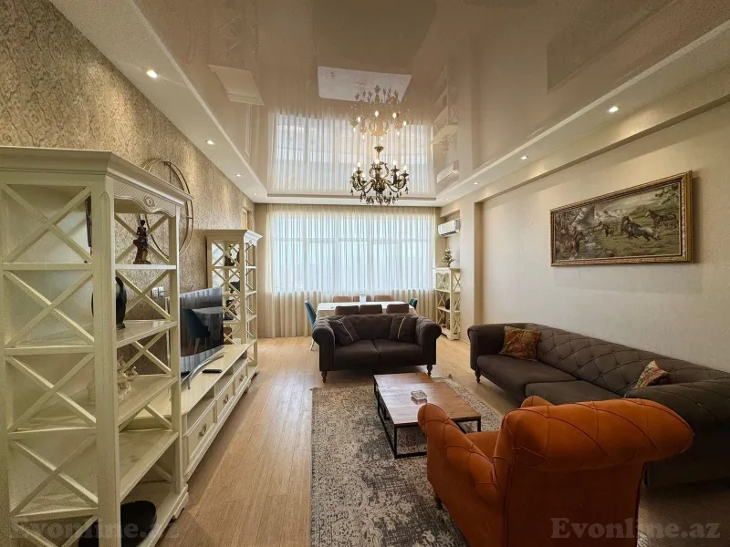 Satılır 3 otaqlı Mənzil Yeni tikili 120 m² Nəsimi r. - şəkil 13