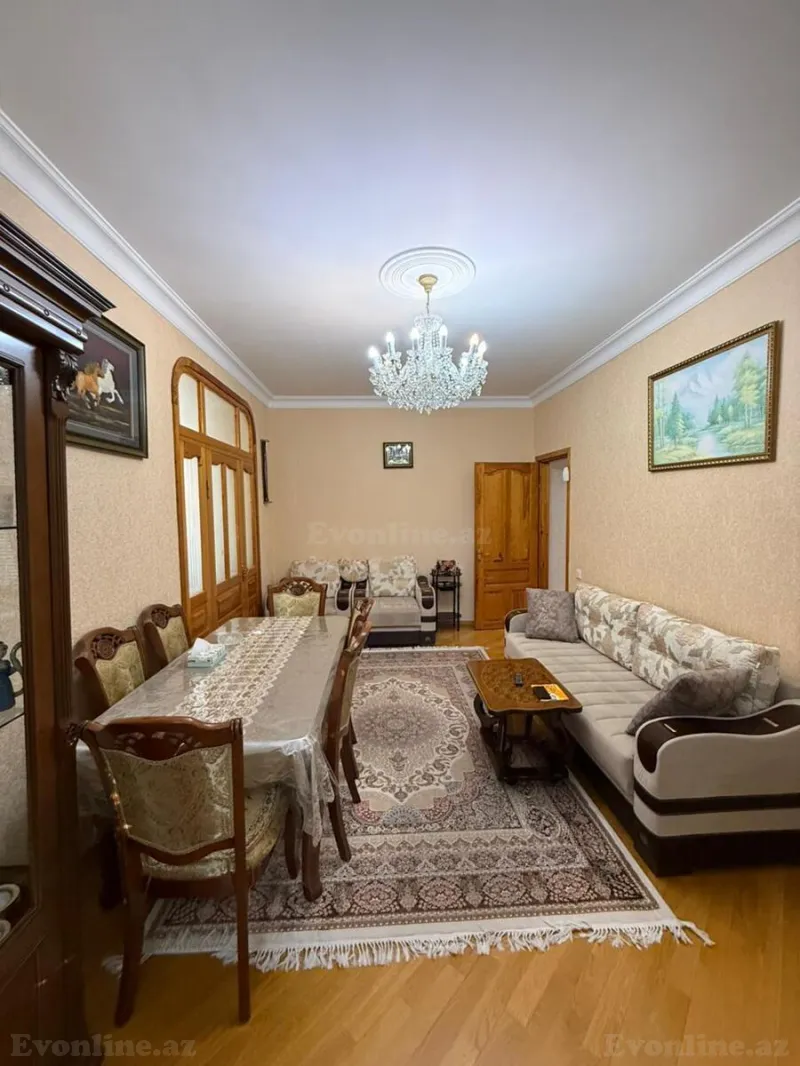 Satılır 3 otaqlı Mənzil Köhnə tikili 95 m² Yasamal r. - şəkil 3