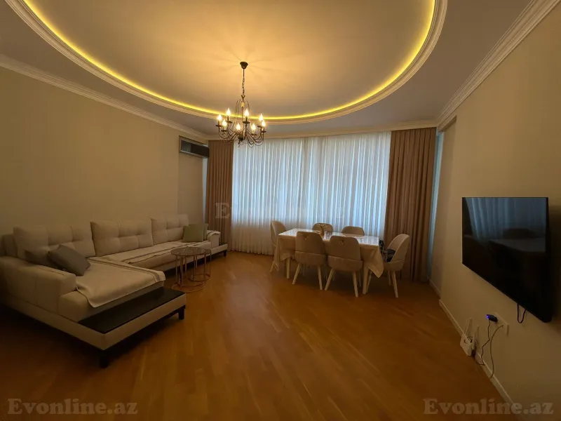 Kirayə verilir 3 otaqlı Mənzil Yeni tikili 120 m² Xətai r.