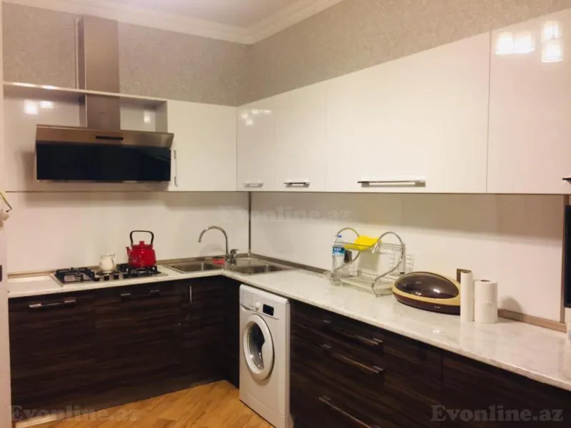 Kirayə verilir 3 otaqlı Mənzil Yeni tikili 100 m² 8 Noyabr m. - şəkil 4