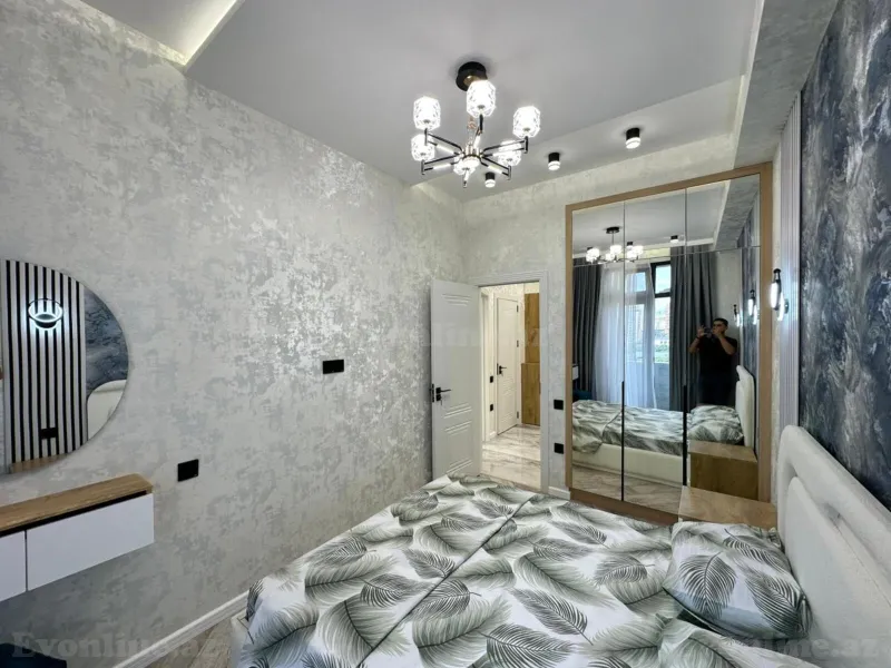 Satılır 2 otaqlı Mənzil Yeni tikili 48 m² Qara Qarayev m. - şəkil 4