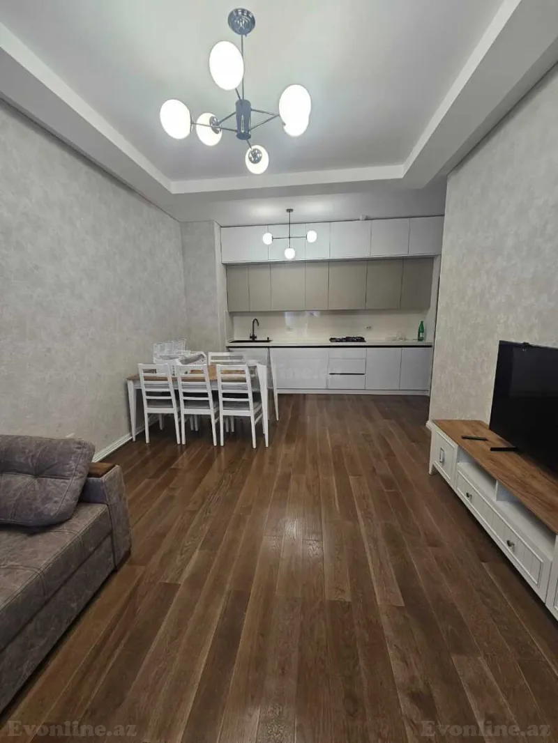 Kirayə verilir 3 otaqlı Mənzil Yeni tikili 90 m² İnşaatçılar m. - şəkil 2