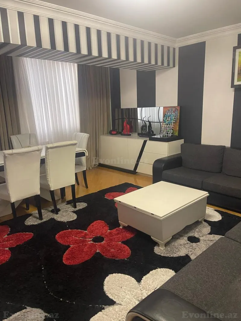 Kirayə verilir 3 otaqlı Mənzil Köhnə tikili 90 m² Elmlər Akademiyası m. - şəkil 2