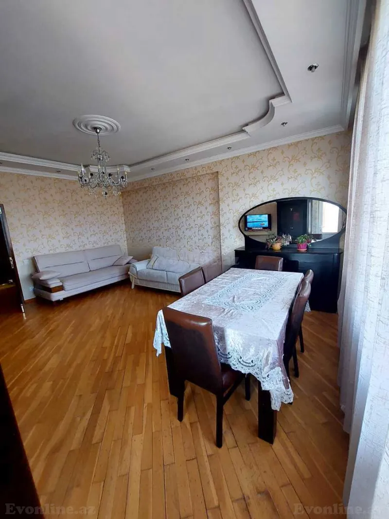 Kirayə verilir 2 otaqlı Mənzil Yeni tikili 100 m² Nizami m. - şəkil 2