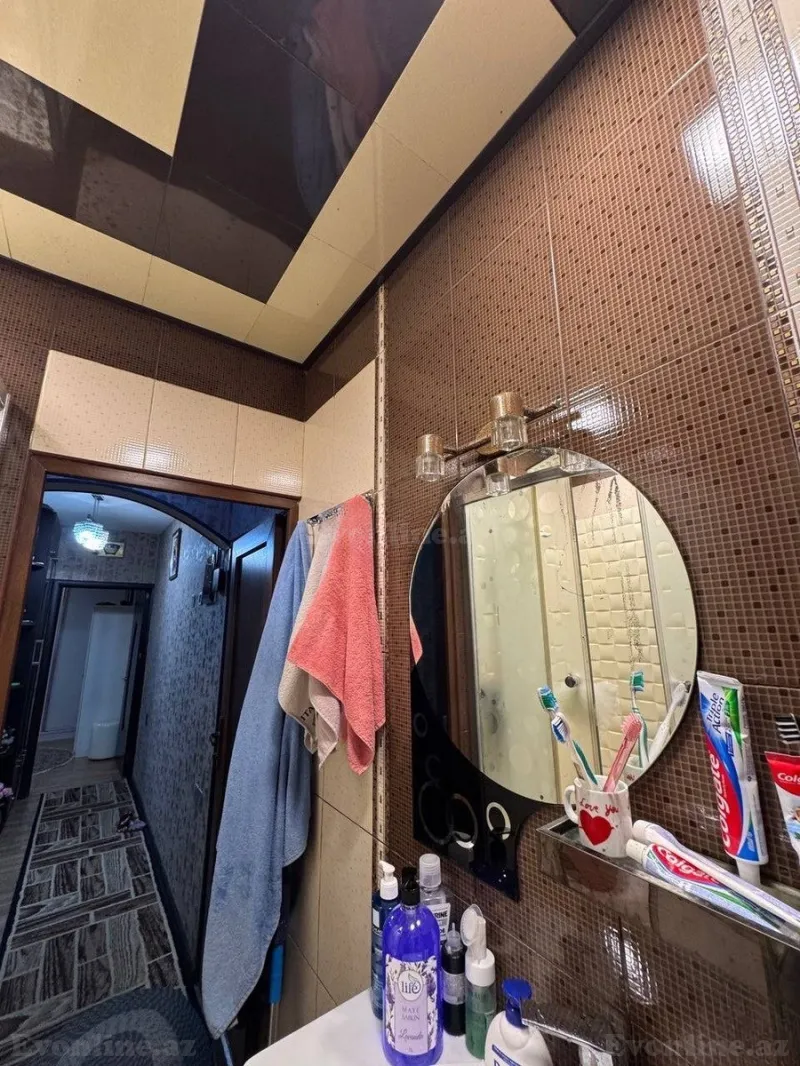Satılır 3 otaqlı Mənzil Köhnə tikili 65 m² Yeni Yasamal - şəkil 11