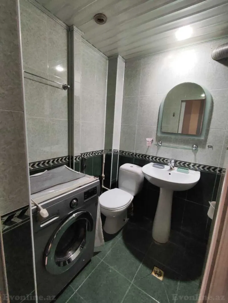 Kirayə verilir 2 otaqlı Mənzil Köhnə tikili 60 m² İnşaatçılar m. - şəkil 7