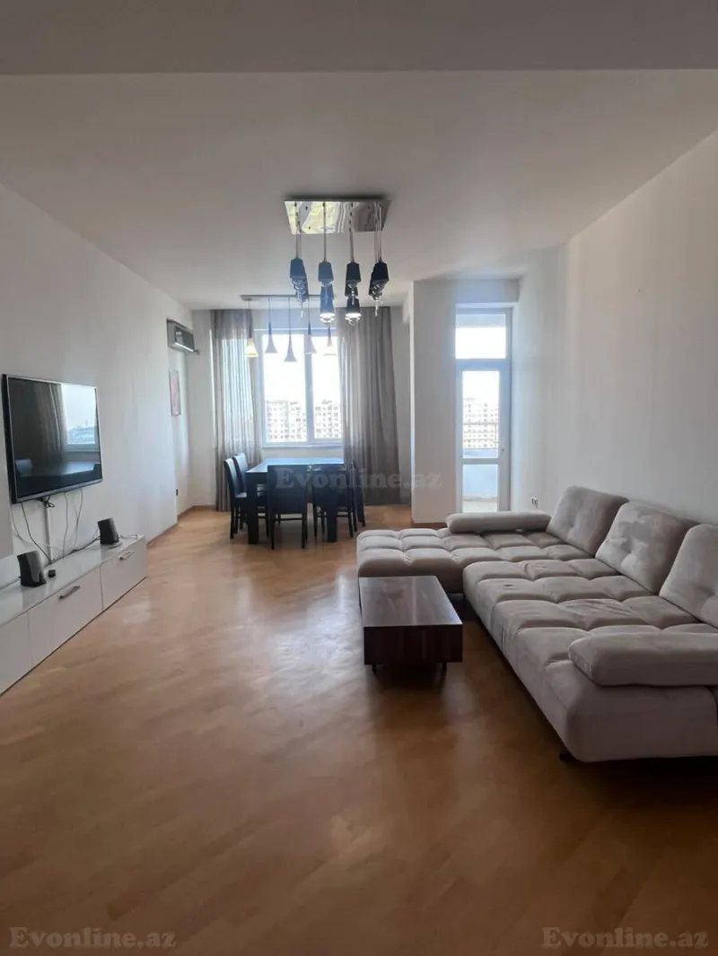 Kirayə verilir 3 otaqlı Mənzil Yeni tikili 90 m² Elmlər Akademiyası m.