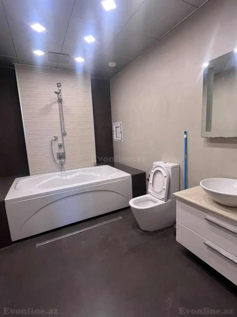 Kirayə verilir 3 otaqlı Mənzil Yeni tikili 90 m² Elmlər Akademiyası m. - şəkil 14