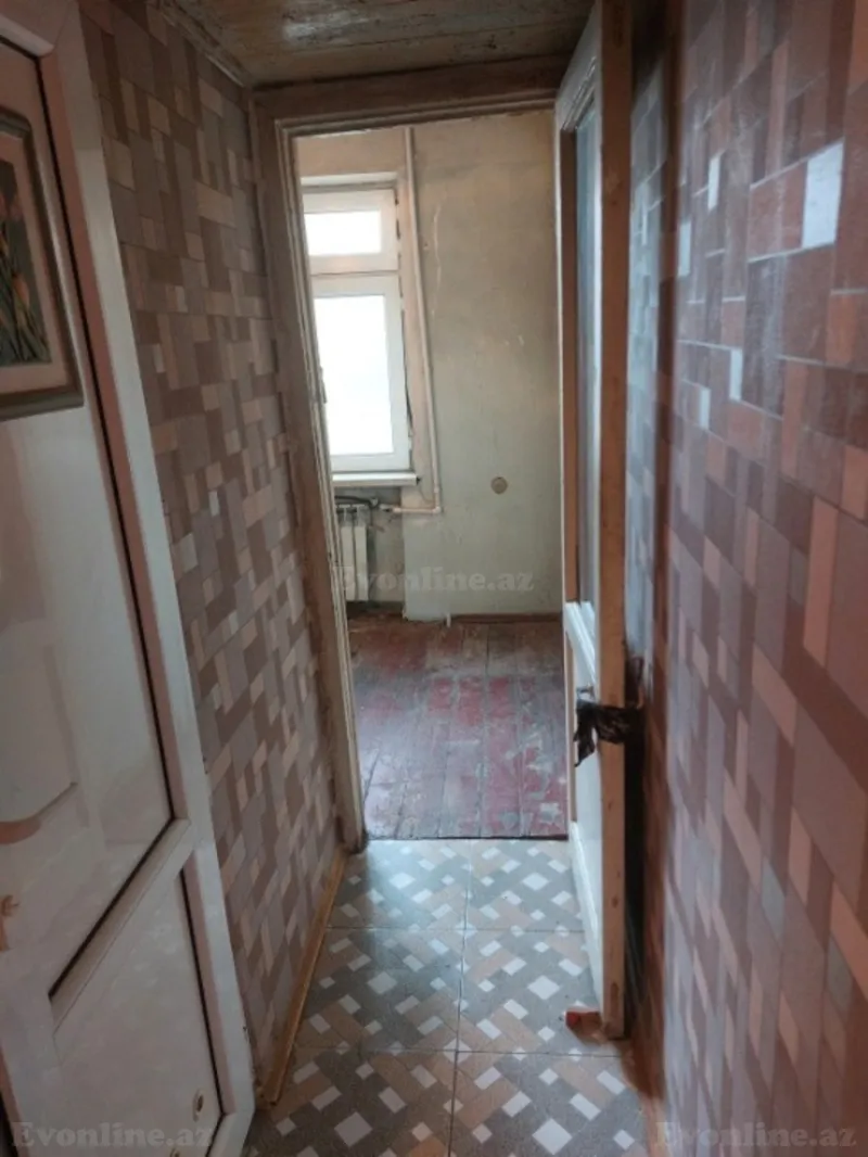 Satılır 1 otaqlı Mənzil Köhnə tikili 40 m² Qara Qarayev m. - şəkil 4