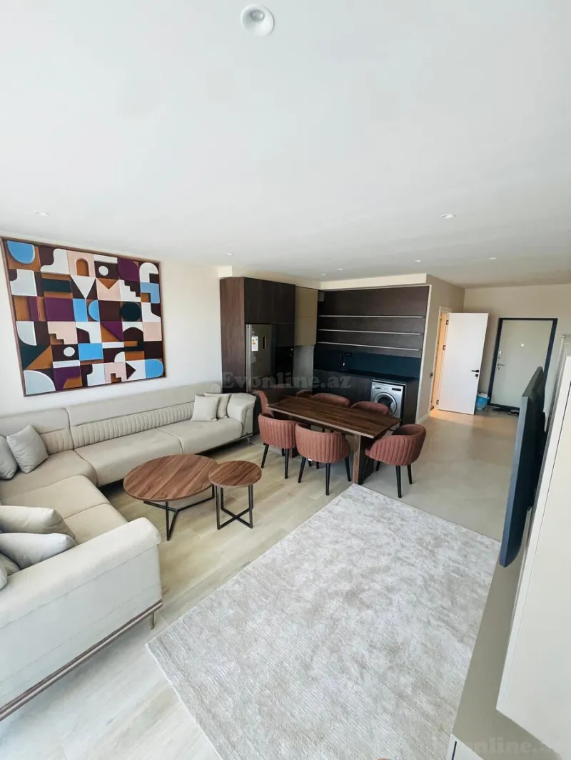 Kirayə verilir 2 otaqlı Mənzil Yeni tikili 95 m² Sabunçu r.