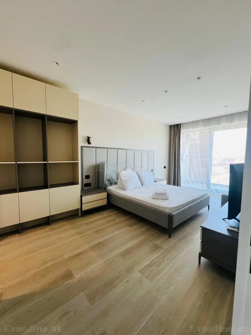 Kirayə verilir 2 otaqlı Mənzil Yeni tikili 95 m² Sabunçu r. - şəkil 3