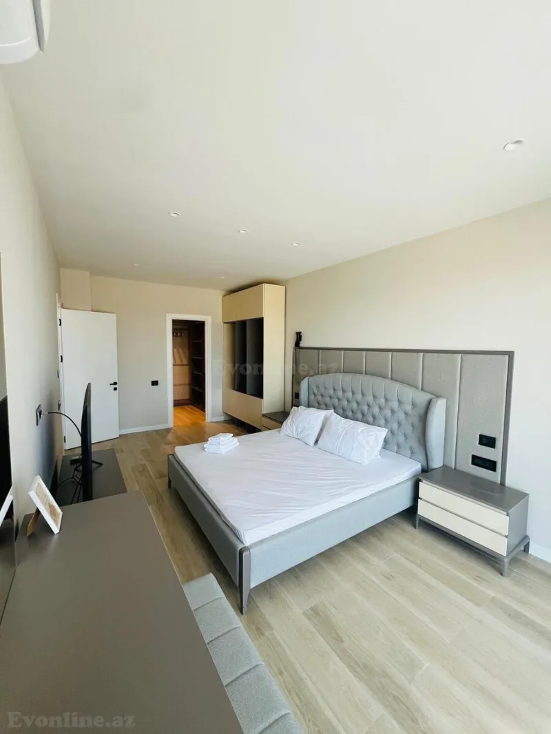 Kirayə verilir 2 otaqlı Mənzil Yeni tikili 95 m² Sabunçu r. - şəkil 4