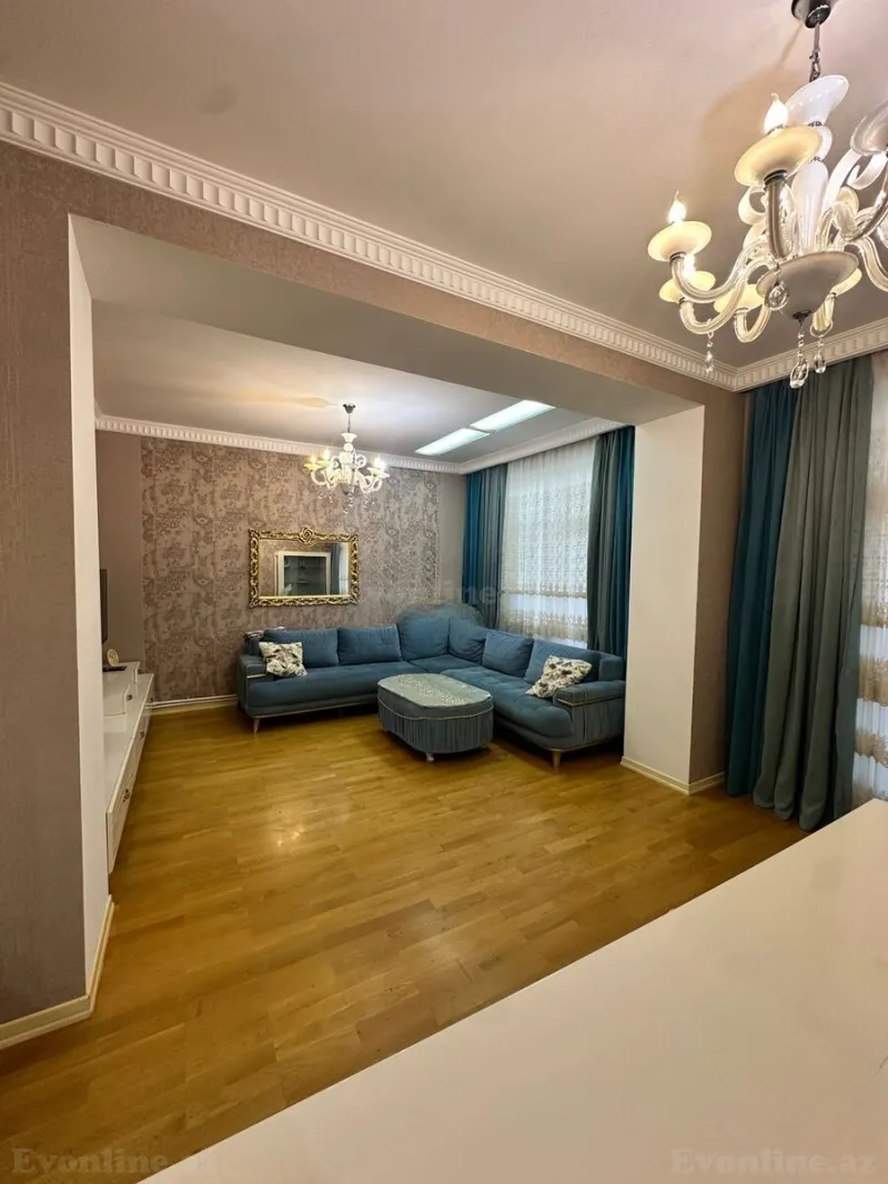Kirayə verilir 3 otaqlı Mənzil Yeni tikili 90 m² Elmlər Akademiyası m.