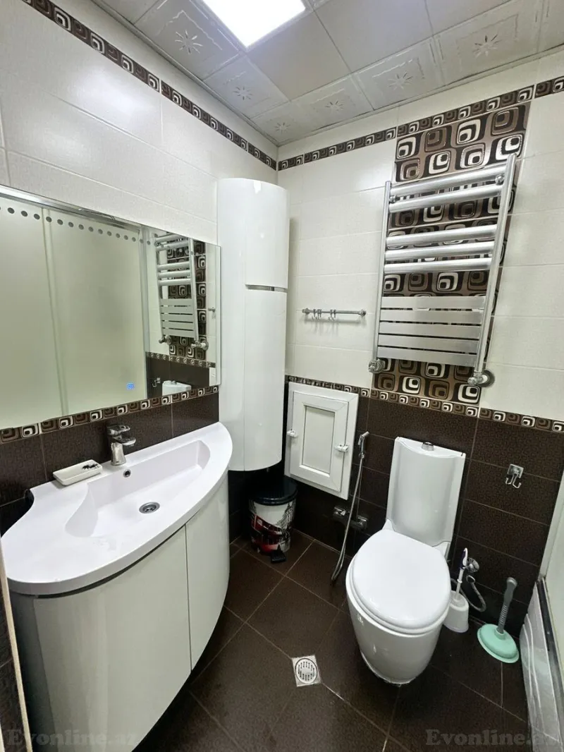 Kirayə verilir 3 otaqlı Mənzil Yeni tikili 90 m² Elmlər Akademiyası m. - şəkil 21