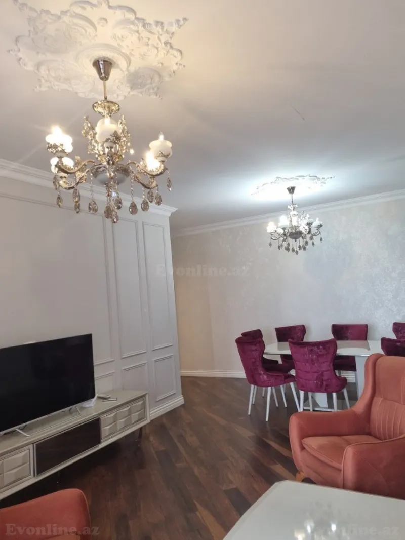 Kirayə verilir 3 otaqlı Mənzil Yeni tikili 150 m² 8 Noyabr m. - şəkil 4