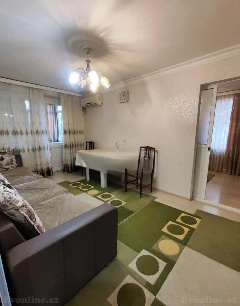 Kirayə verilir 2 otaqlı Mənzil Köhnə tikili 60 m² Yasamal - şəkil 3