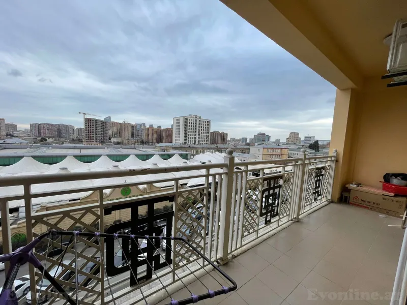 Kirayə verilir 3 otaqlı Mənzil Yeni tikili 120 m² Nərimanov r. - şəkil 14