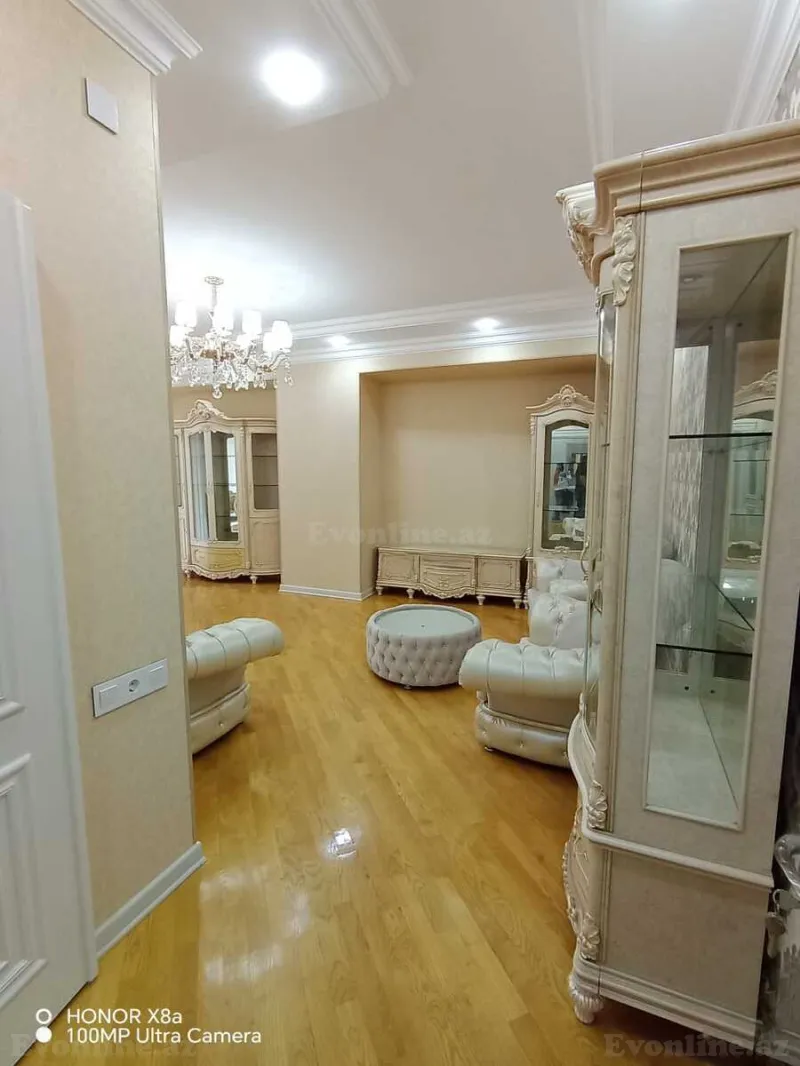 Kirayə verilir 3 otaqlı Mənzil Yeni tikili 145 m² 8 Noyabr m. - şəkil 10