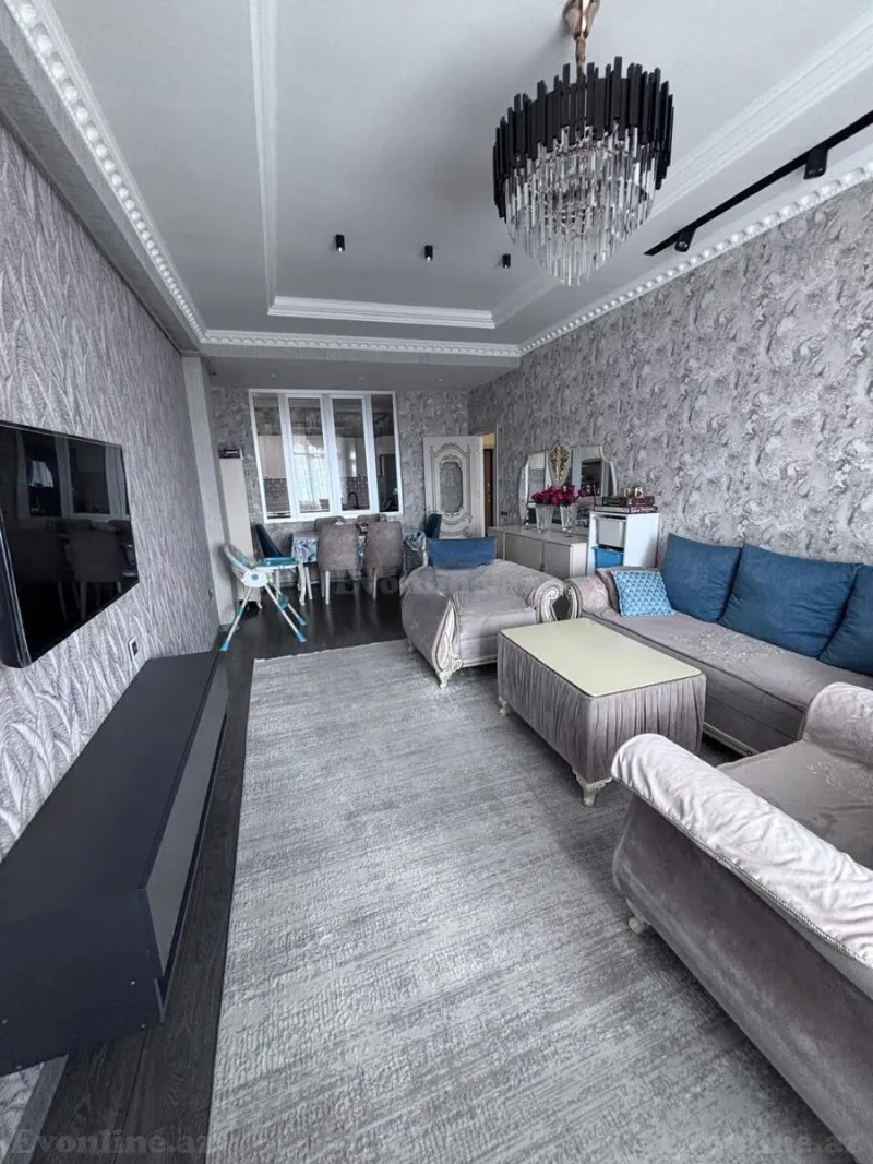 Satılır 2 otaqlı Mənzil Yeni tikili 79 m² Qara Qarayev m. - şəkil 2