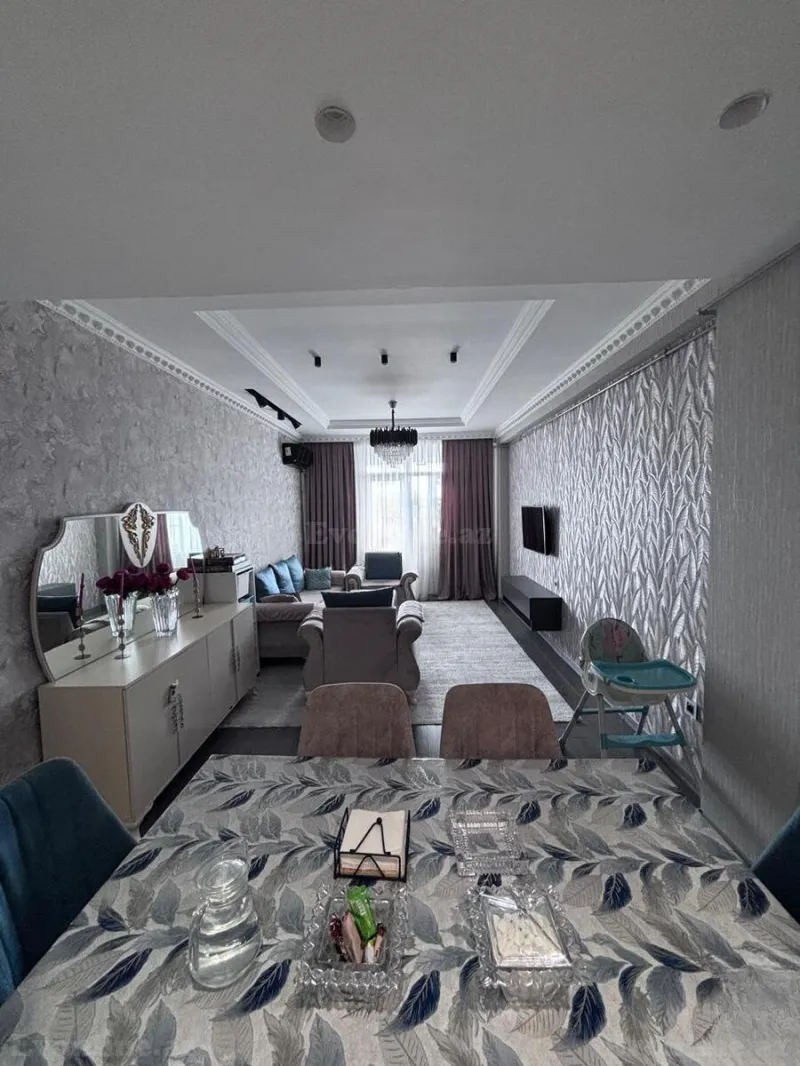 Satılır 2 otaqlı Mənzil Yeni tikili 79 m² Qara Qarayev m. - şəkil 3