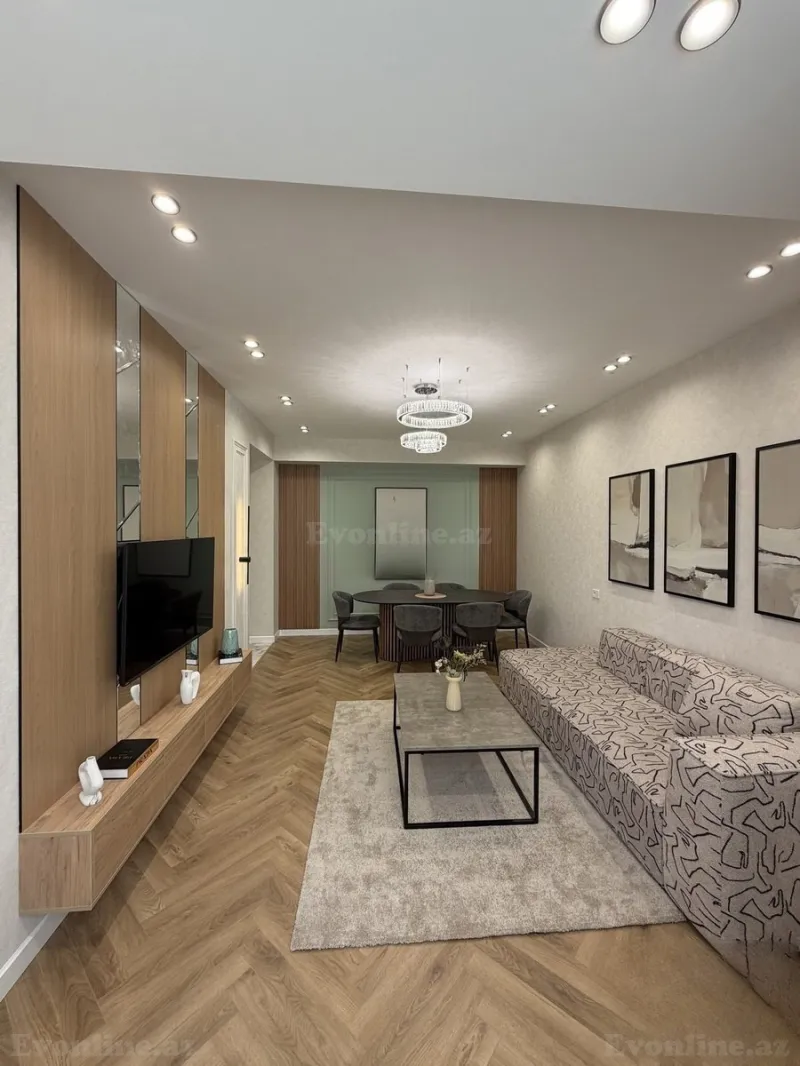 Satılır 3 otaqlı Mənzil Yeni tikili 80 m² Nəsimi r. - şəkil 2