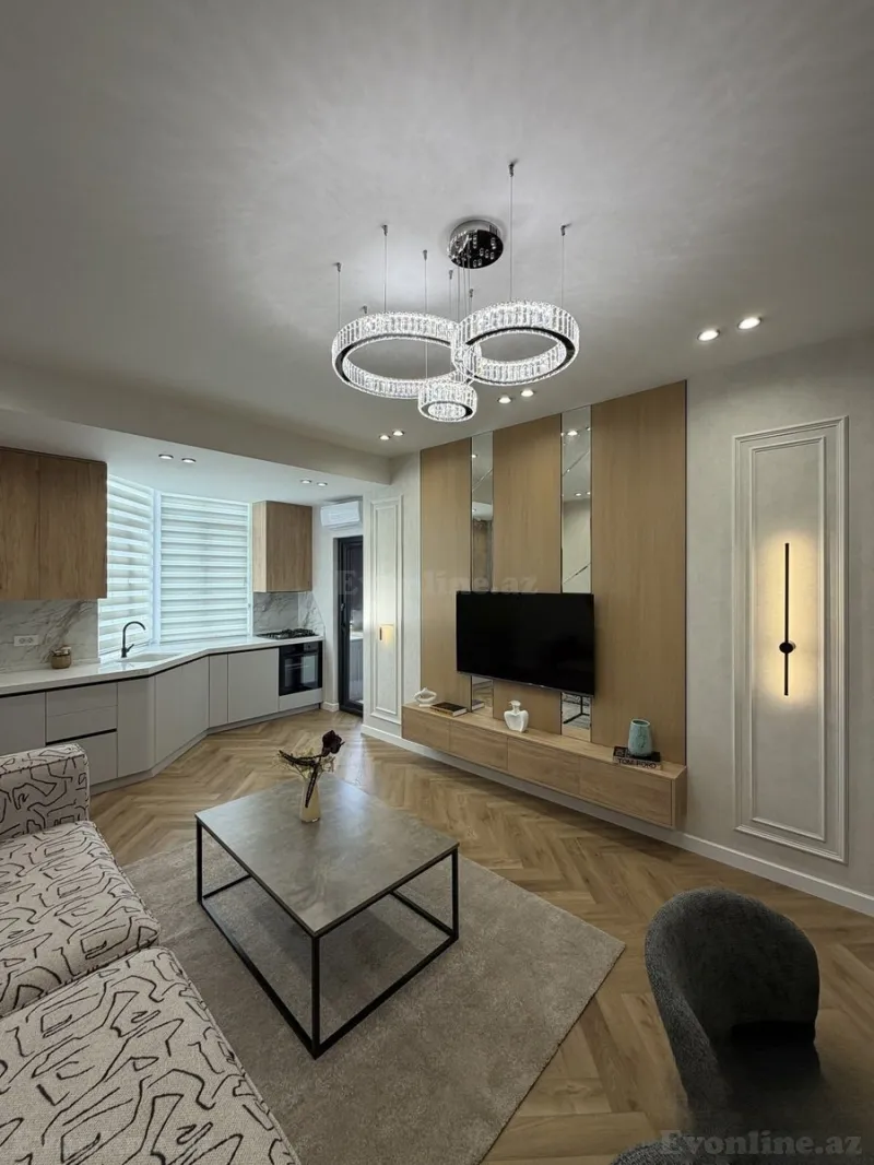 Satılır 3 otaqlı Mənzil Yeni tikili 80 m² Nəsimi r. - şəkil 3