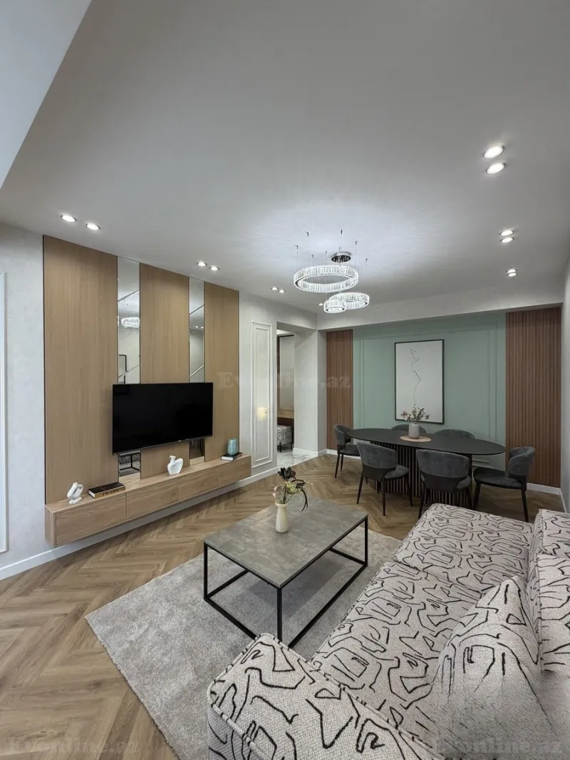 Satılır 3 otaqlı Mənzil Yeni tikili 80 m² Nəsimi r. - şəkil 4